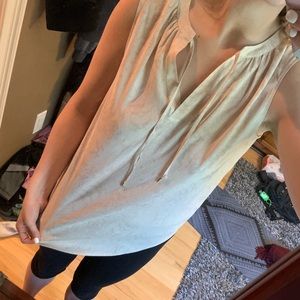 Ann Taylor polyester blouse